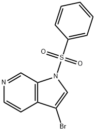 1-苯磺酰基-3-溴-6-氮杂吲哚