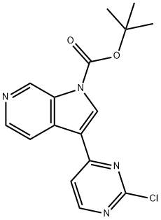 3-(2-氯嘧啶-4-YL)-1H-吡咯并[2,3-C]吡啶-1-羧酸叔丁酯