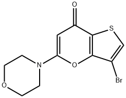 3-bromo-5-(morpholin-4-yl)-7H-thieno[3,2-b]pyran-7-one