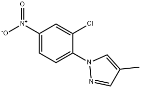 1-(2-氯-4-硝基苯基)-4-甲基-1H-吡唑