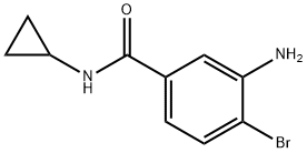 3-氨基-4-溴-N-环丙基苯甲酰胺