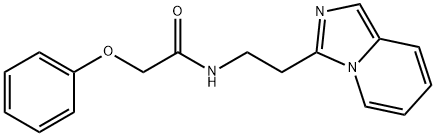 N-(2-imidazo[1,5-a]pyridin-3-ylethyl)-2-phenoxyacetamide