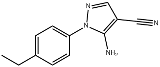 5-氨基-1-(4-乙基苯基)-1H-吡唑-4-腈