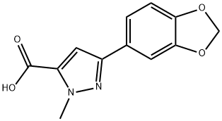 3-(1,3-Benzodioxol-5-yl)-1-methyl-1{H}-pyrazole-5-carboxylic acid