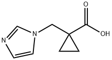 1-(1H-imidazol-1-ylmethyl)cyclopropanecarboxylic acid(SALTDATA: HCl)