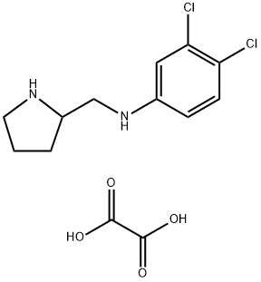 3,4-DICHLORO-N-(PYRROLIDIN-2-YLMETHYL)ANILINE DIOXALATE
