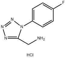 {[1-(4-Fluorophenyl)-1H-tetrazol-5-yl]methyl}amine hydrochloride