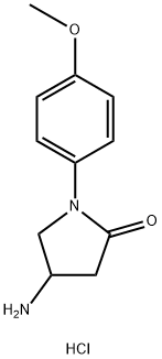 4-Amino-1-(4-methoxyphenyl)pyrrolidin-2-one hydrochloride
