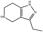 3-ethyl-4,5,6,7-tetrahydro-1H-pyrazolo[4,3-c]pyridine(SALTDATA: 2HCl)
