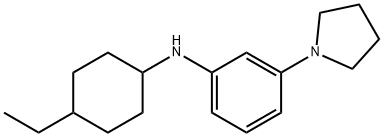 N-(4-乙基环己基)-3-(吡咯烷-1-基)苯胺