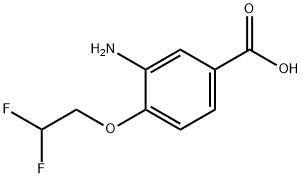 3-Amino-4-(2,2-difluoroethoxy)benzoic acid