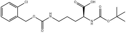 N-叔丁氧羰基-N'-(2-氯苄氧羰基)-L-鸟氨酸