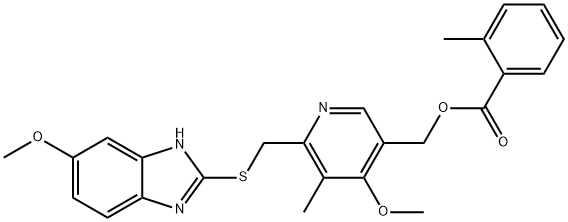 o-Toluoyl-5-hydroxy Omeprazole Sulfide