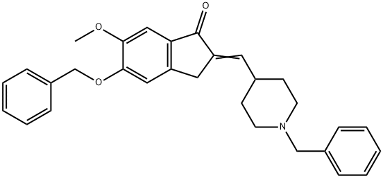 1-Benzyl-4-[(5-benzyloxy-6-methoxy-1-indanone)-2-ylidenyl]methylpiperidine