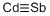 CADMIUM ANTIMONIDE