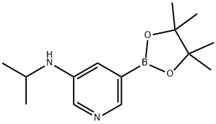 3-吡啶胺,N-(1-甲基乙基)-5-(4,4,5,5-四甲基-1,3,2-二氧杂环戊硼烷-2-基)-
