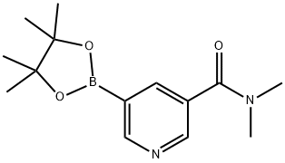 N,N-二甲基-5-(4,4,5,5-四甲基-1,3,2-二氧杂环戊硼烷-2-基)烟酰胺