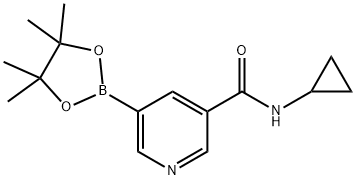 N-环丙基-5-(4,4,5,5-四甲基-1,3,2-二噁硼戊环-2-基)尼克酰胺