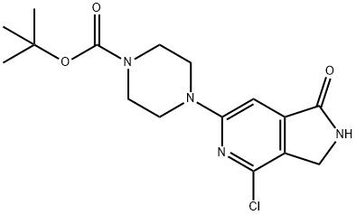 1-Piperazinecarboxylic acid, 4-(4-chloro-2,3-dihydro-1-oxo-1H-pyrrolo[3,4-c]pyridin-6-yl)-, 1,1-diMethylethyl ester