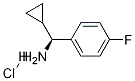 (S)-环丙基(4-氟苯基)甲胺盐酸盐