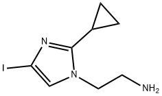 2-(2-cyclopropyl-4-iodo-1H-imidazol-1-yl)ethanamine