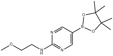2-(2-METHOXYETHYLAMINO)PYRIMIDINE-5-BORONIC ACID, PINACOL ESTER