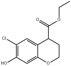Ethyl-6-chloro-7-hydroxy-3,4-dihydro-2H-chromene-4-carboxylate