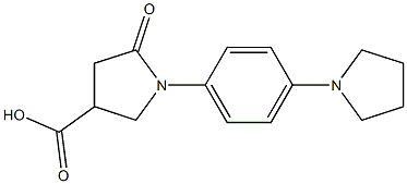 5-氧代-1-[4-(吡咯烷-1-基)苯基]吡咯烷-3-羧酸