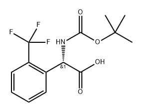 (S)-2-((叔丁氧羰基)氨基)-2-(2-(三氟甲基)苯基)乙酸
