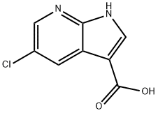 5-氯-1H-吡咯并[2,3-B]吡啶-3-羧酸