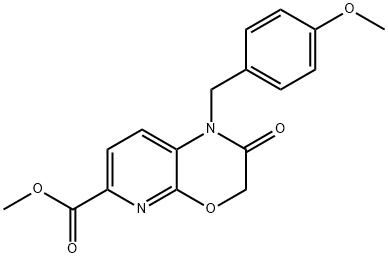 Methyl 1-(4-methoxybenzyl)-2-oxo-2,3-dihydro-1H-pyrido[2,3-b][1,4]oxazine-6-carboxylate