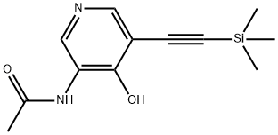 N-(4-Hydroxy-5-((trimethylsilyl)ethynyl)-pyridin-3-yl)acetamide