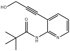 N-(3-(3-Hydroxyprop-1-ynyl)pyridin-2-yl)pivalamide