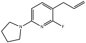 3-Allyl-2-fluoro-6-(pyrrolidin-1-yl)pyridine