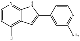 2-PyridinaMine, 4-(4-chloro-1H-pyrrolo[2,3-b]pyridin-2-yl)-