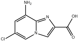 8-Amino-6-chloro-imidazo[1,2-a]pyridine-2-carboxylic acid