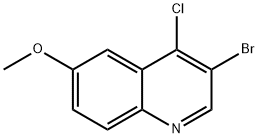 3-BROMO-4-CHLORO-6-METHOXYQUINOLINE
