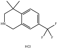 4,4-diMethyl-7-(trifluoroMethyl)-1,2,3,4-tetrahydroisoquinoline hydrochloride