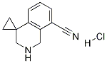 2',3'-dihydro-1'H-spiro[cyclopropane-1,4'-isoquinoline]-8'-carbonitrile hydrochloride