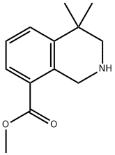 Methyl 4,4-diMethyl-1,2,3,4-tetrahydroisoquinoline-8-carboxylate
