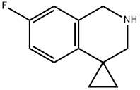 7'-fluoro-2',3'-dihydro-1'H-spiro[cyclopropane-1,4'-isoquinoline]