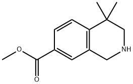 Methyl 4,4-diMethyl-1,2,3,4-tetrahydroisoquinoline-7-carboxylate