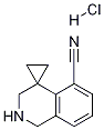 2',3'-dihydro-1'H-spiro[cyclopropane-1,4'-isoquinoline]-5'-carbonitrile hydrochloride