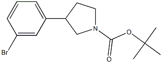 tert-butyl 3-(3-bromophenyl)pyrrolidine-1-carboxylate