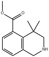 Methyl 4,4-diMethyl-1,2,3,4-tetrahydroisoquinoline-5-carboxylate