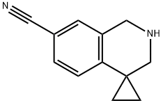 2',3'-dihydro-1'H-spiro[cyclopropane-1,4'-isoquinoline]-7'-carbonitrile