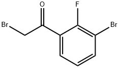 2-Bromo-1-(3-bromo-2-fluorophenyl)ethan-1-one, 2,3'-Dibromo-2'-fluoroacetophenone