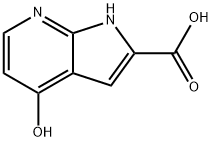 1H-Pyrrolo[2,3-b]pyridine-2-carboxylic acid, 4-hydroxy-