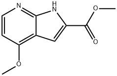 1H-Pyrrolo[2,3-b]pyridine-2-carboxylic acid, 4-Methoxy-, Methyl ester
