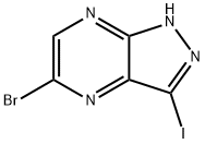 5-Bromo-3-iodo-1H-pyrazolo[3,4-b]pyrazine